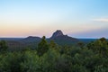 Glasshouse Mountains Royalty Free Stock Photo