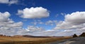 Glassland in autumn in Inner Mongolia Royalty Free Stock Photo