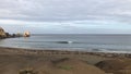 Glassy Mornings at Rockaway Beach Royalty Free Stock Photo