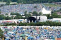 Glastonbury Festival of the Arts Royalty Free Stock Photo