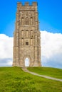 Glastonbury Tor near Glastonbury in the English county of Somerset