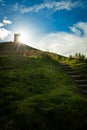 Glastonbury Tor near Glastonbury in the English county of Somerset