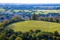 Glastonbury Tor near Glastonbury in the English county of Somerset