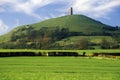 Glastonbury Tor, A sacred site along the English countryside in Glastonbury, England