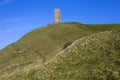 Glastonbury Tor in Somerset, UK Royalty Free Stock Photo