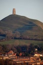 Glastonbury Tor and Town