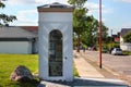 Glauchau, Germany - May 17, 2023: The smallest museum in Germany, dedicated to Georgius Agricola, a German Humanist scholar,