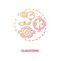 Glaucoma concept icon