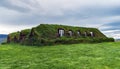Traditional turf houses in Glaumbaer - Iceland Royalty Free Stock Photo