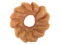 Glazed Cruller Ring Doughnut Royalty Free Stock Photo