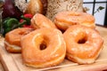 Glazed Donuts Royalty Free Stock Photo