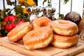 Glazed Donuts Royalty Free Stock Photo