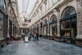 Glazed shopping arcade in Brussels