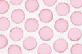 Glazed Sugar Cookies pattern. Delicious homemade natural organic pastry.