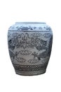Glazed water jar with dragon pattern Ratchaburi Th