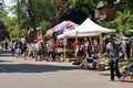 Glebe Garage Sale in Ottawa Royalty Free Stock Photo