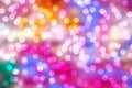 Gleeful bokeh background