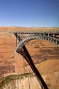 Glen Canyon bridge Royalty Free Stock Photo