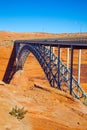 Glen Canyon Bridge over the Colorado River Royalty Free Stock Photo