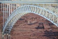 Glen Canyon Bridge in Page Arizona Royalty Free Stock Photo