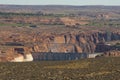 Glen Canyon Dam bridge, Page, Arizona Royalty Free Stock Photo