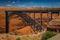 Glen Canyon Dam Bridge Page Arizona Royalty Free Stock Photo