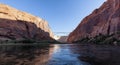 Glen Canyon Dam and Colorado River in Page, Arizona, United States of America. Royalty Free Stock Photo