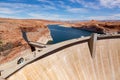 Glen Canyon Dam Northern Arizona Royalty Free Stock Photo