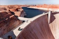 Glen Canyon Dam Lake Powell Arizona Royalty Free Stock Photo