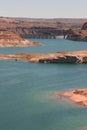 Glen canyon dam, Lake Powell, Arizona. Royalty Free Stock Photo