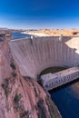 Glen Canyon Dam Royalty Free Stock Photo