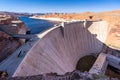 Glen Canyon Dam Royalty Free Stock Photo