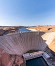 Glen Canyon Dam Royalty Free Stock Photo