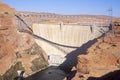 Glen Canyon Dam, Page, Arizona Royalty Free Stock Photo