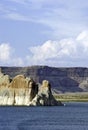 Glen Canyon and Lake Powell Royalty Free Stock Photo