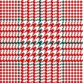 Glen check pattern plaid