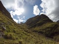 Glen Coe Highland scotland nature panorama view 3 Royalty Free Stock Photo