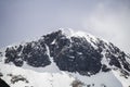 Climbing, walking and skiiing in Glen Coe in the Highlands of Scotland Royalty Free Stock Photo