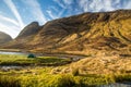Glen Etive, Scottish Higland, Scotland Royalty Free Stock Photo