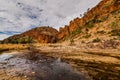 Glen Helen Gorge, Northern Territory, Australia Royalty Free Stock Photo