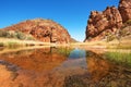 Glen Helen Gorge, Northern Territory, Australia Royalty Free Stock Photo