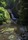 Glen Maye waterfall Royalty Free Stock Photo