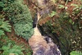 Glen Maye waterfall on Isle of Man Royalty Free Stock Photo