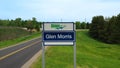 Glen Morris, Ontario, Canada welcome sign