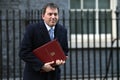 Glen MP, Chief Secretary to the Treasury, pictured in Downing Street, London