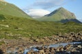 Glen Sligachan and Marsco Royalty Free Stock Photo