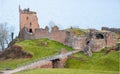 Glen Urquhart Castle: Loch Ness. Royalty Free Stock Photo