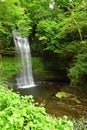 Glencar, Ireland - september 15 2022 : Glencar waterfall Royalty Free Stock Photo