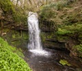 Glencar Waterfall, Devils Chimney. County Leitrim, Ireland Royalty Free Stock Photo