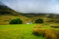 Glencoe landscape, Highlands Scotland landscape , nature in the summer time Royalty Free Stock Photo